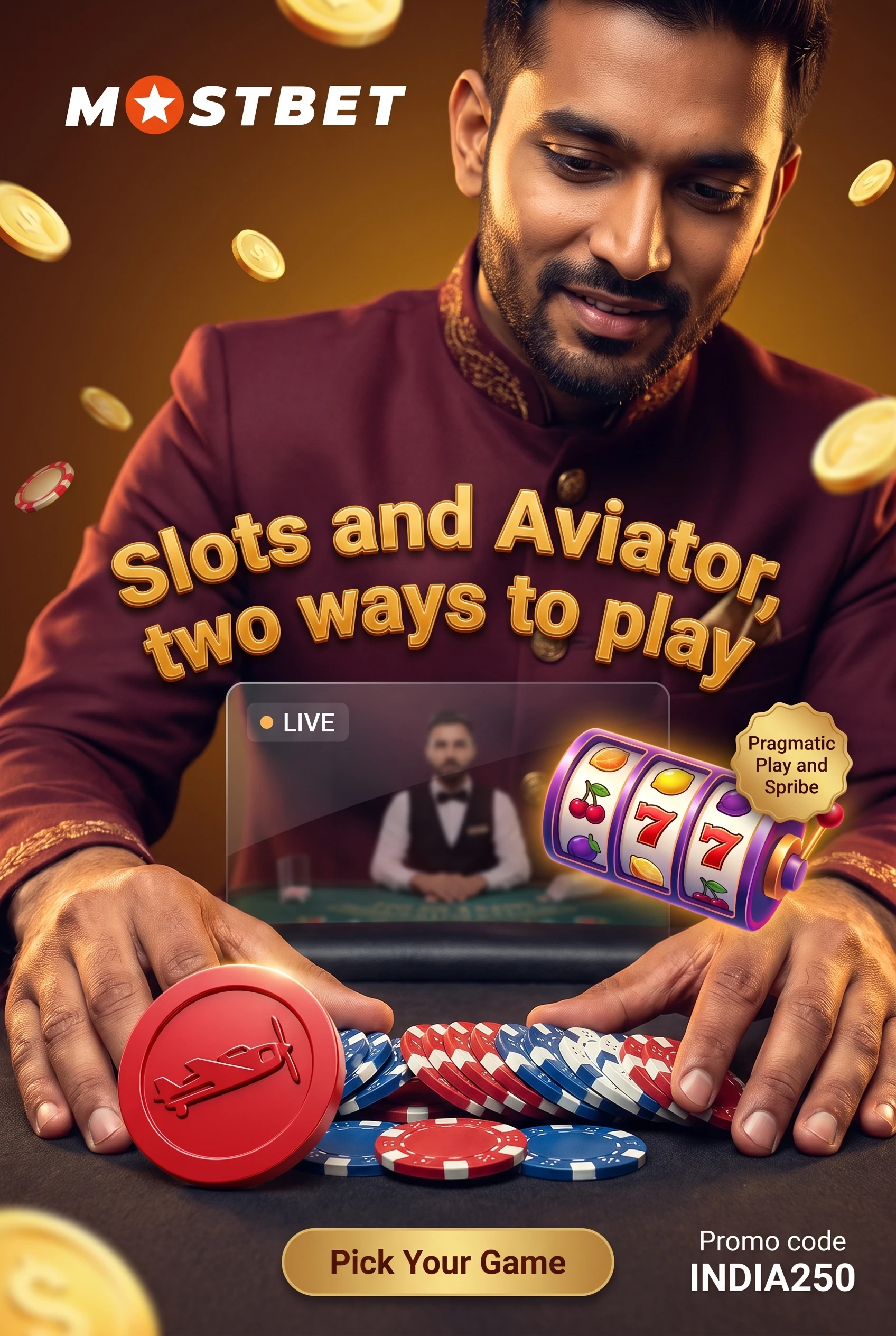 Mostbet slots and crash game lobby