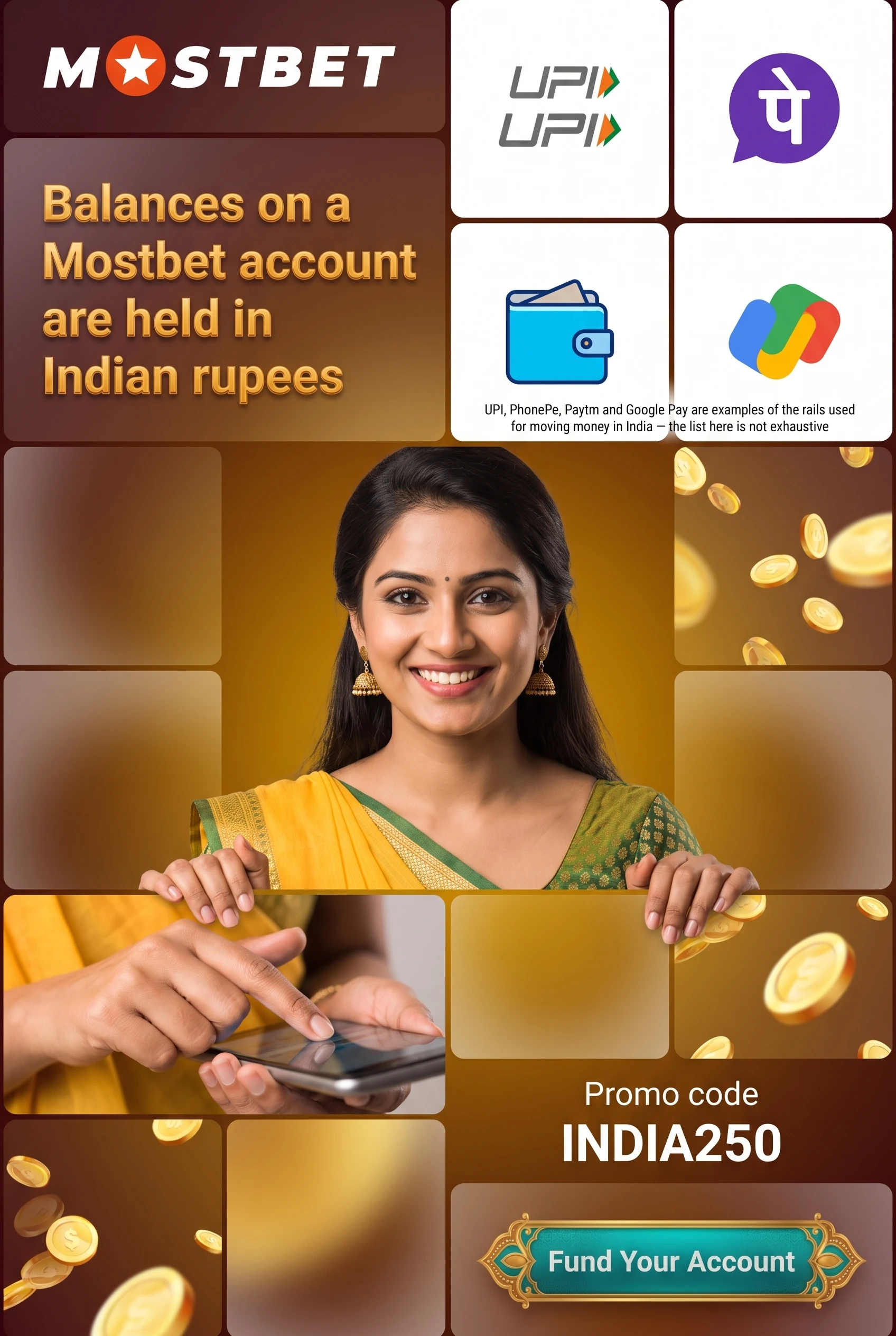 UPI, PhonePe, Paytm and Google Pay payment icons