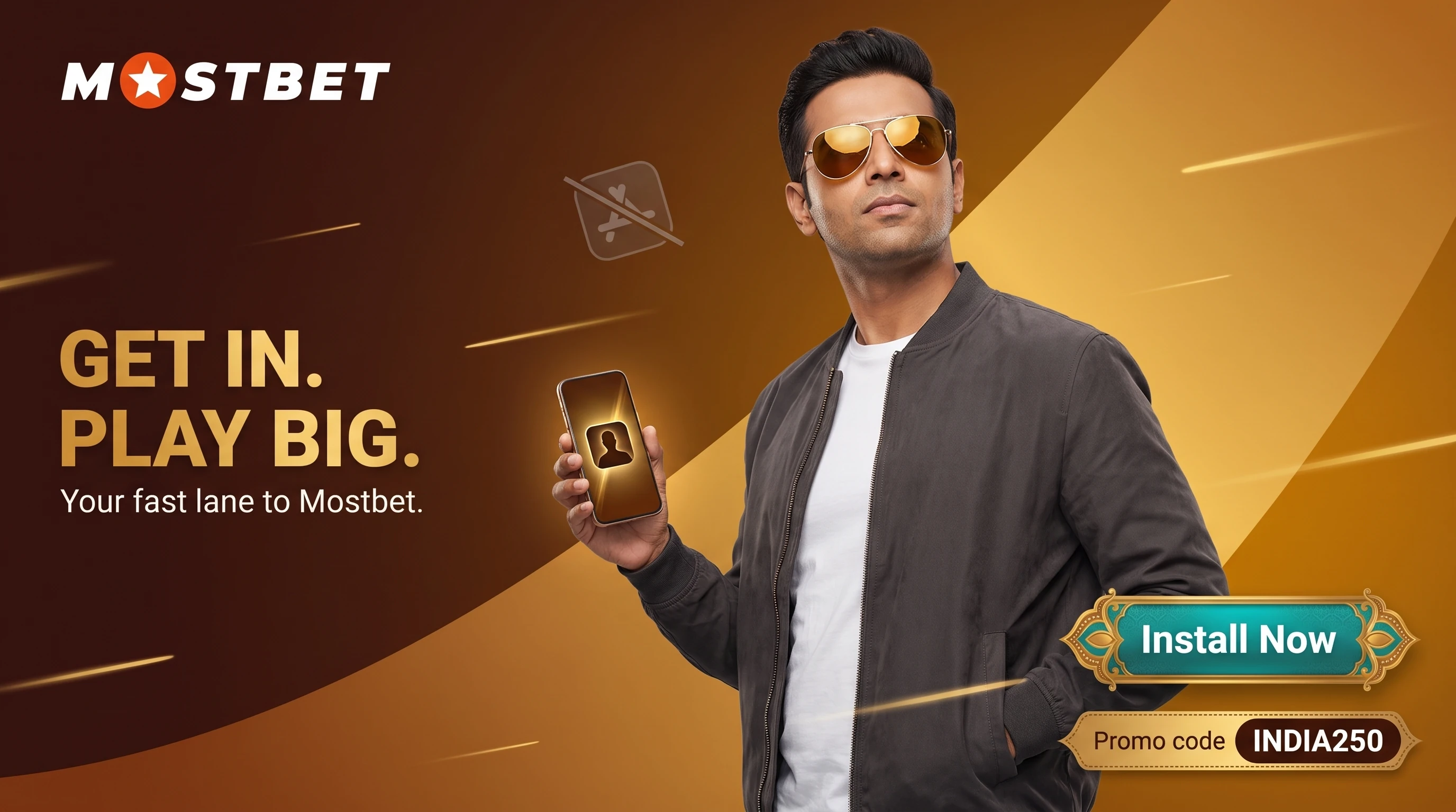 Mostbet APK download and Android installation screen