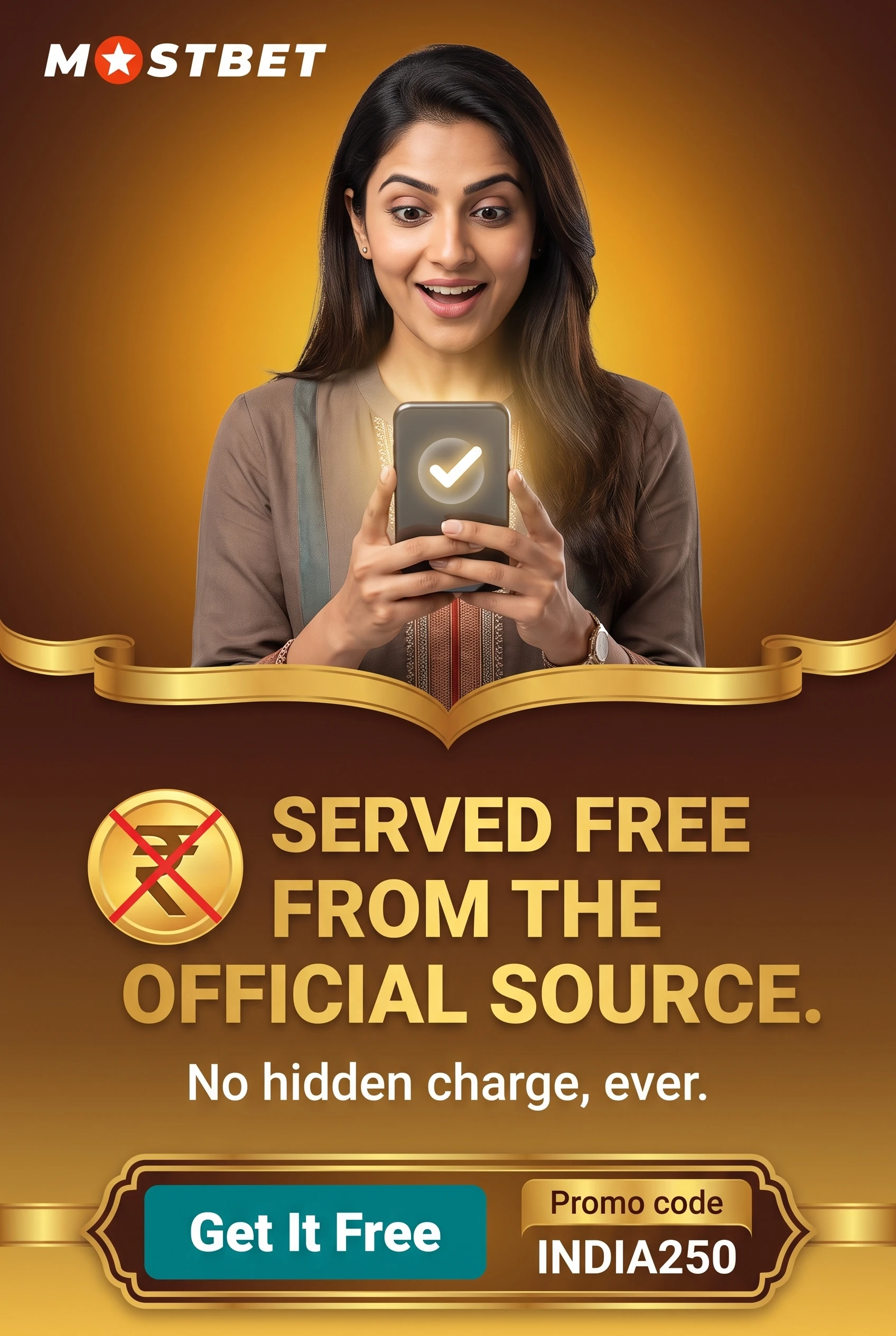 Free official Mostbet APK file