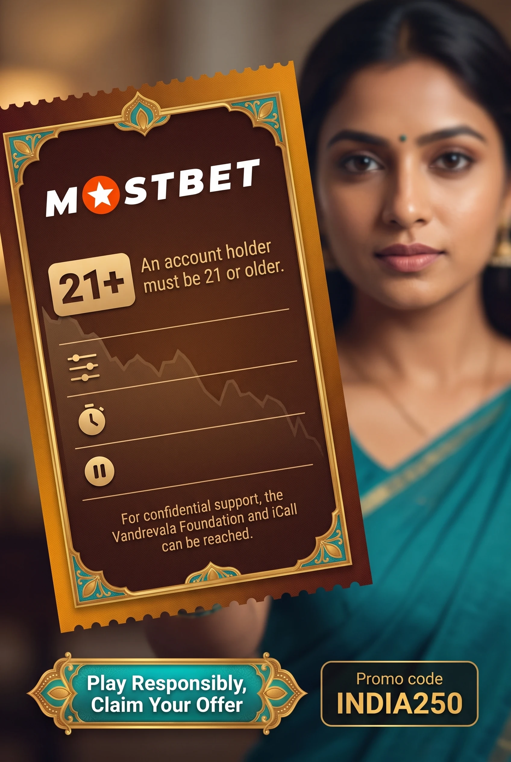 Responsible gaming settings in the Mostbet Android app