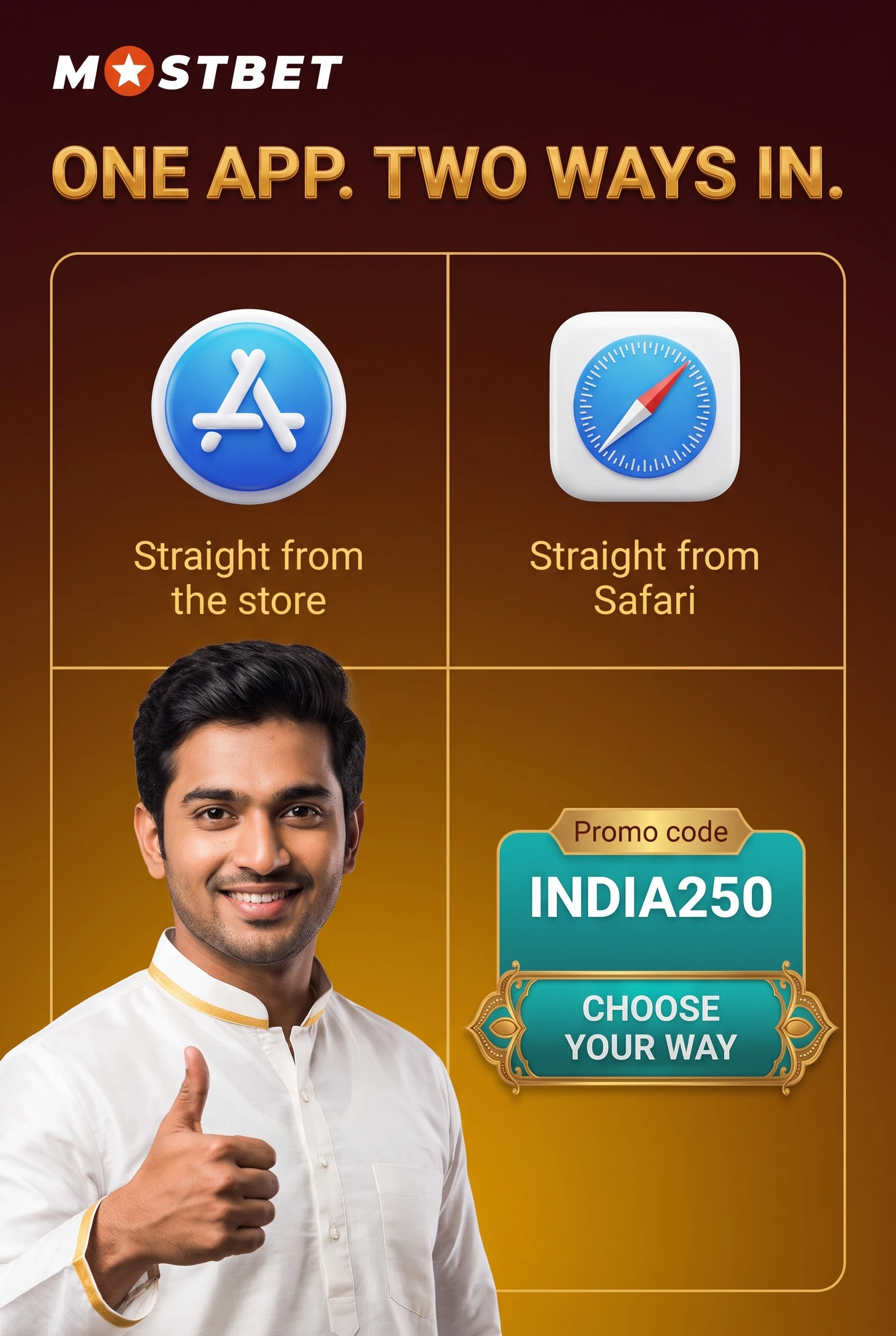 Choosing the route to open Mostbet on Apple hardware