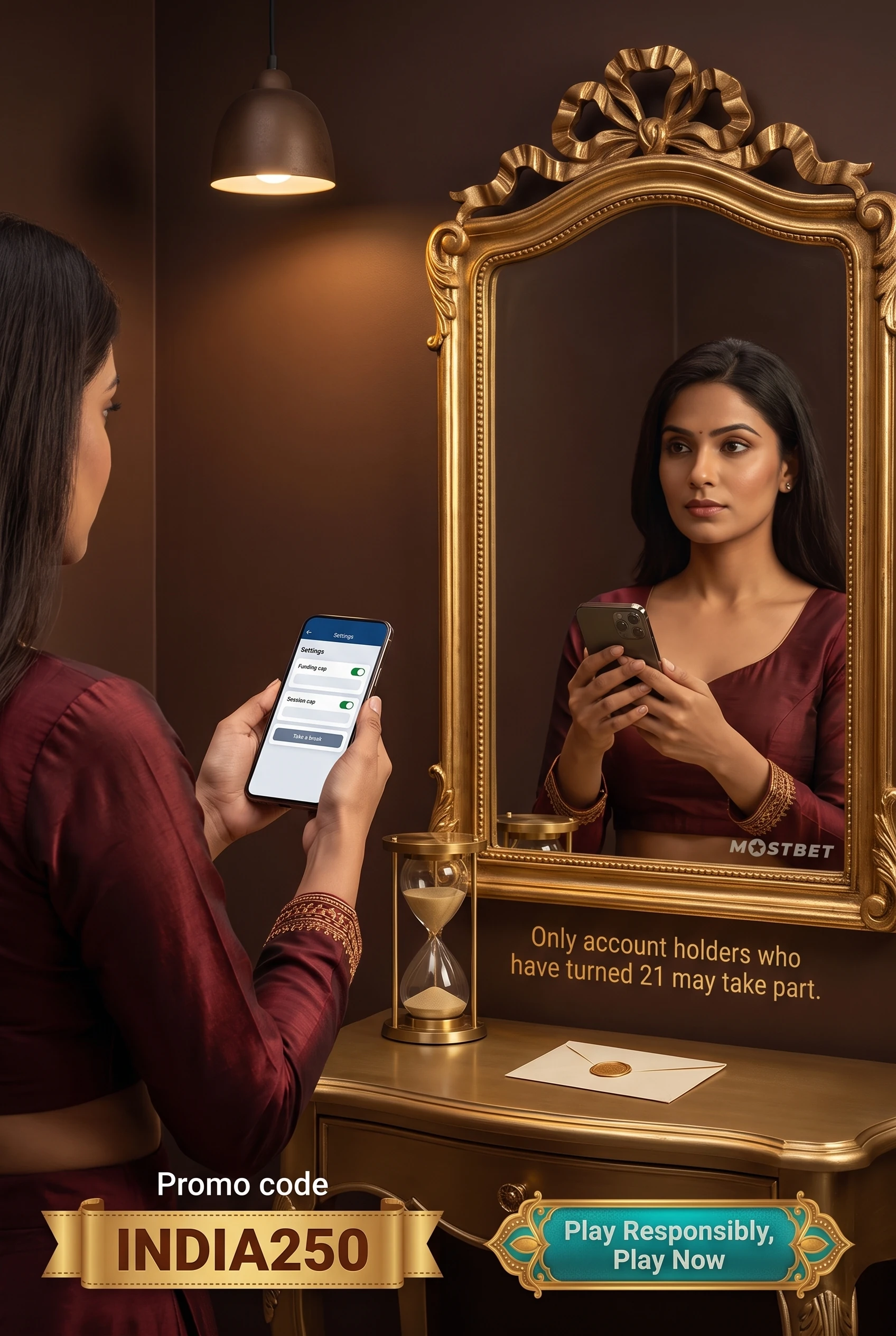 Responsible gaming settings inside the Mostbet account