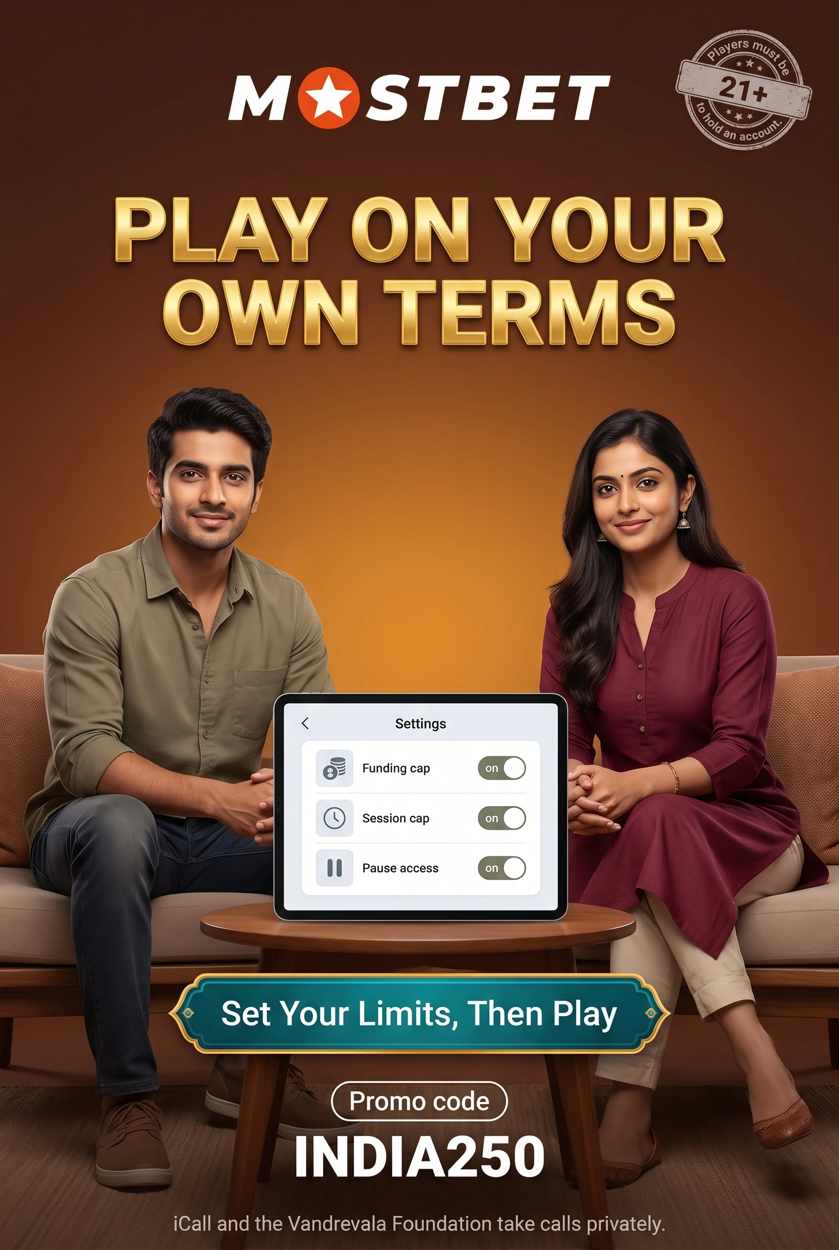 Responsible gaming account limits and self-exclusion options