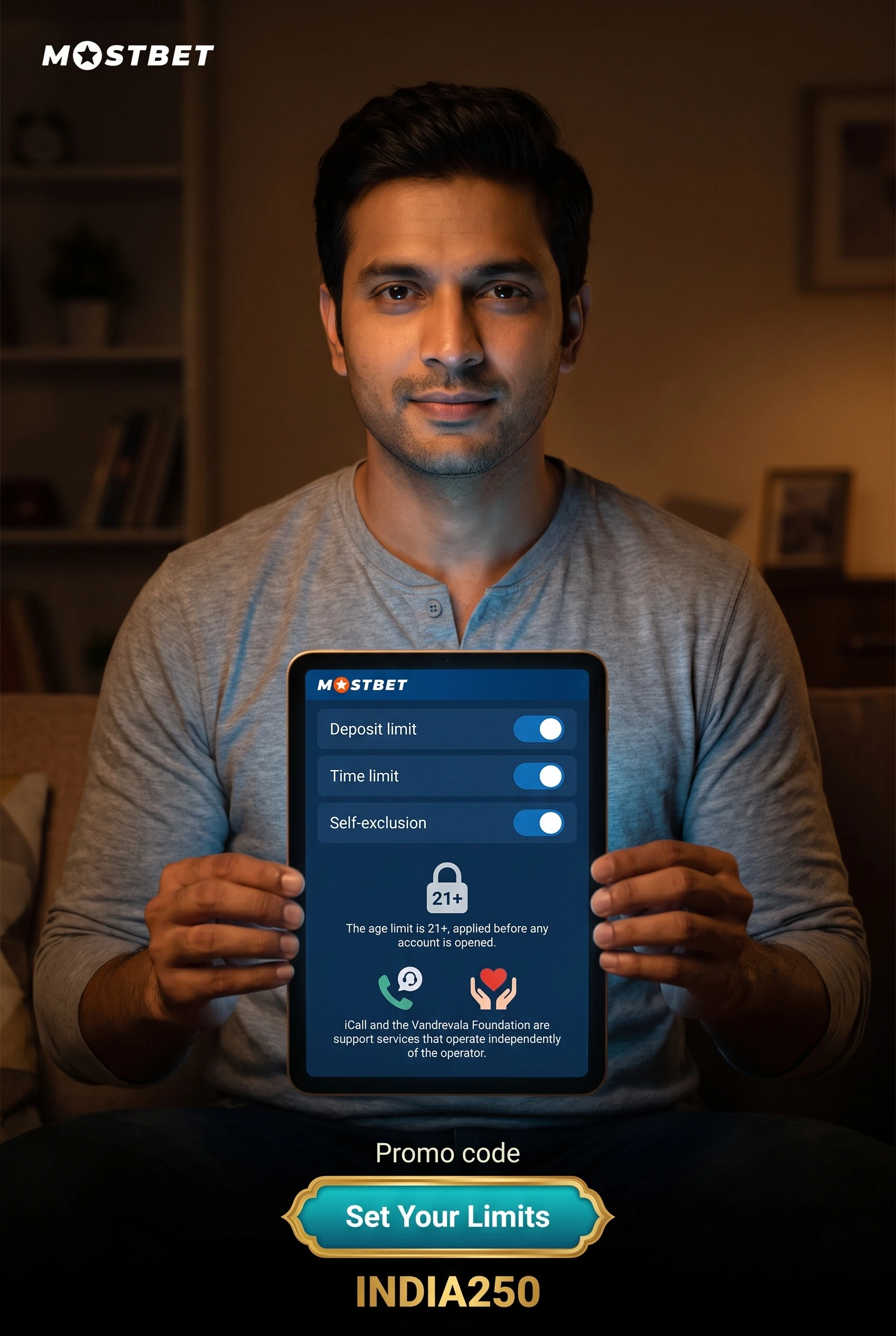 Responsible gaming with Mostbet