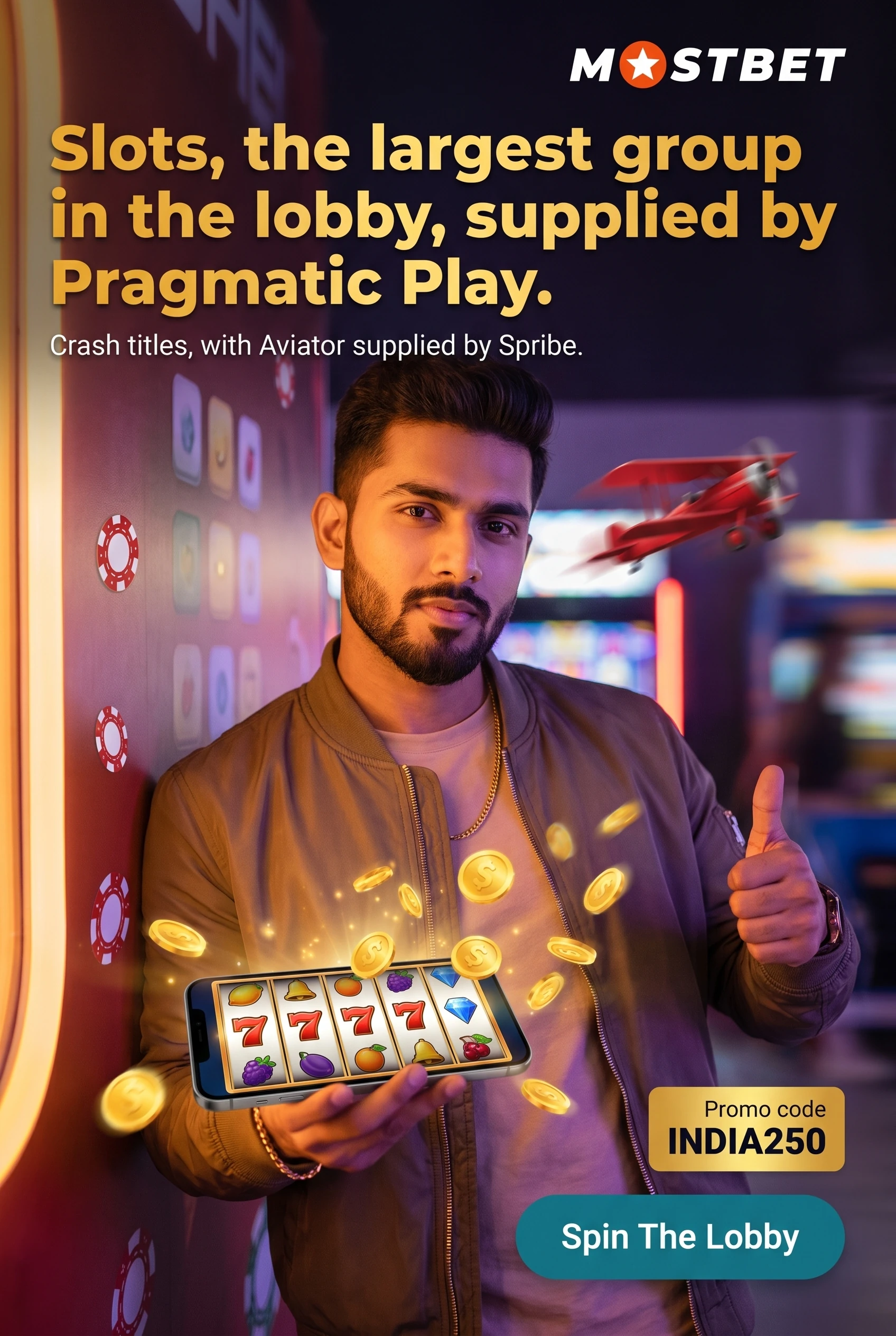Slot, table game, live dealer and crash title formats in the Mostbet catalogue