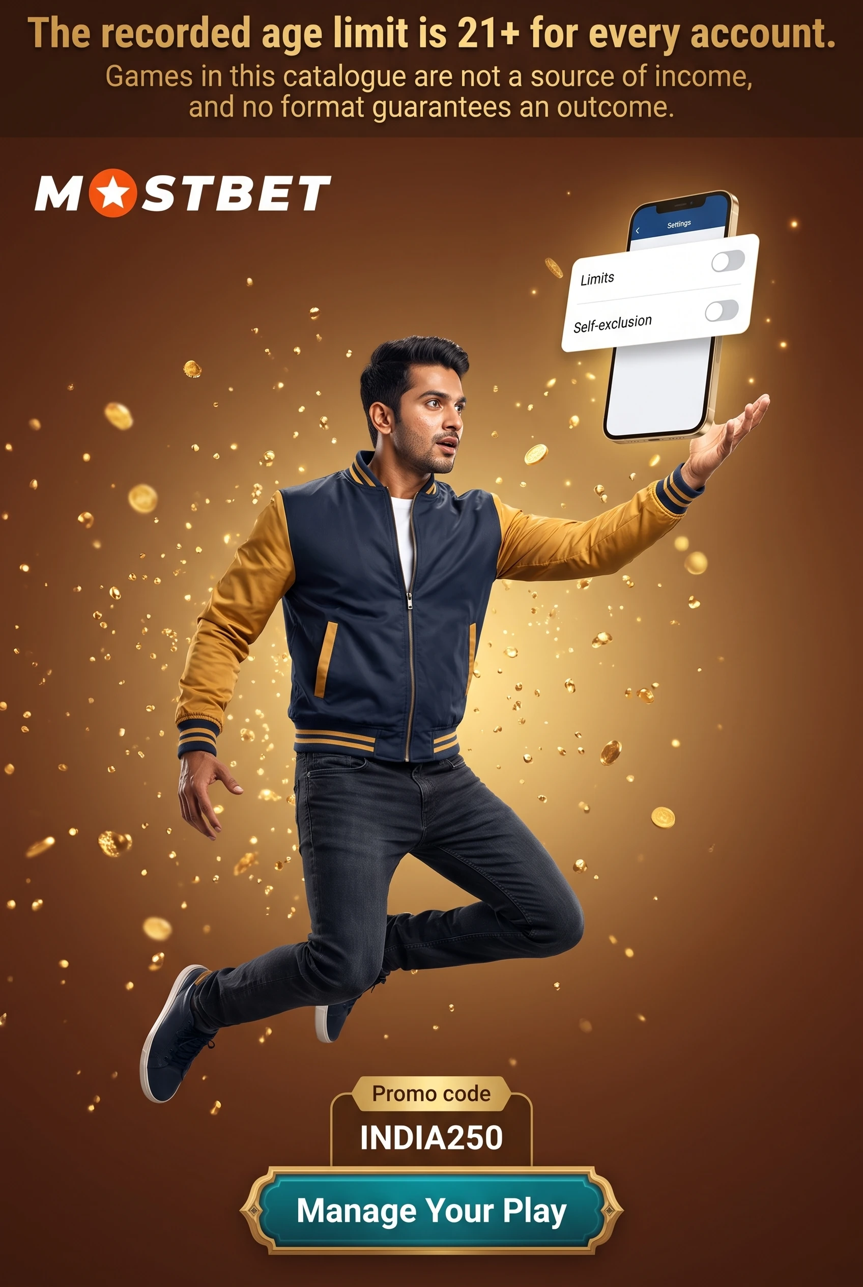 Responsible gaming tools for the Mostbet casino catalogue